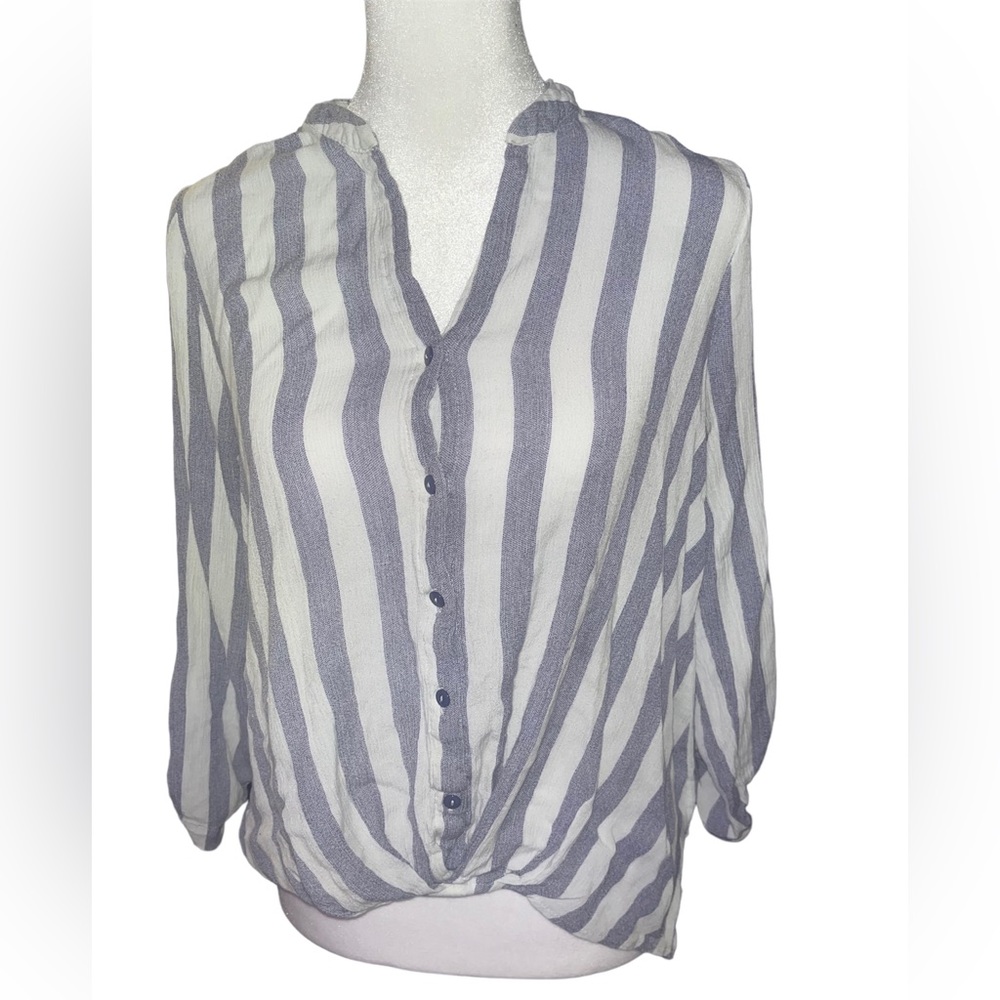 Boutique Striped Blouse